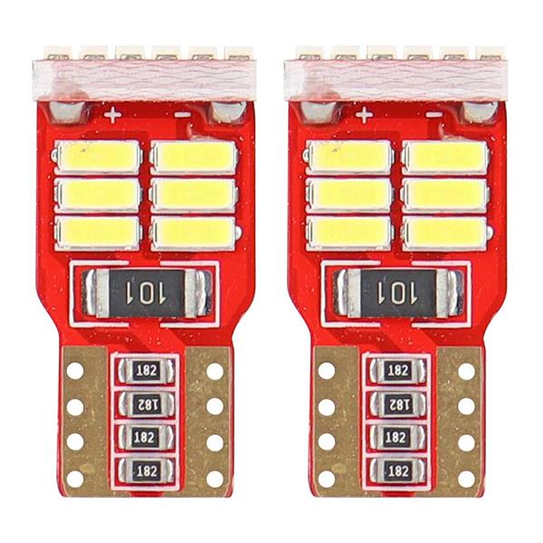 Żarówki Led Canbus 18Smd 4014 T10E W5W White 12V A