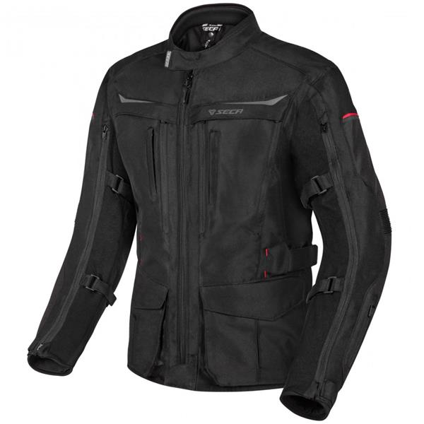 Kurtka Motocyklowa Męska SECA DISCOVERY BLACK 5XL