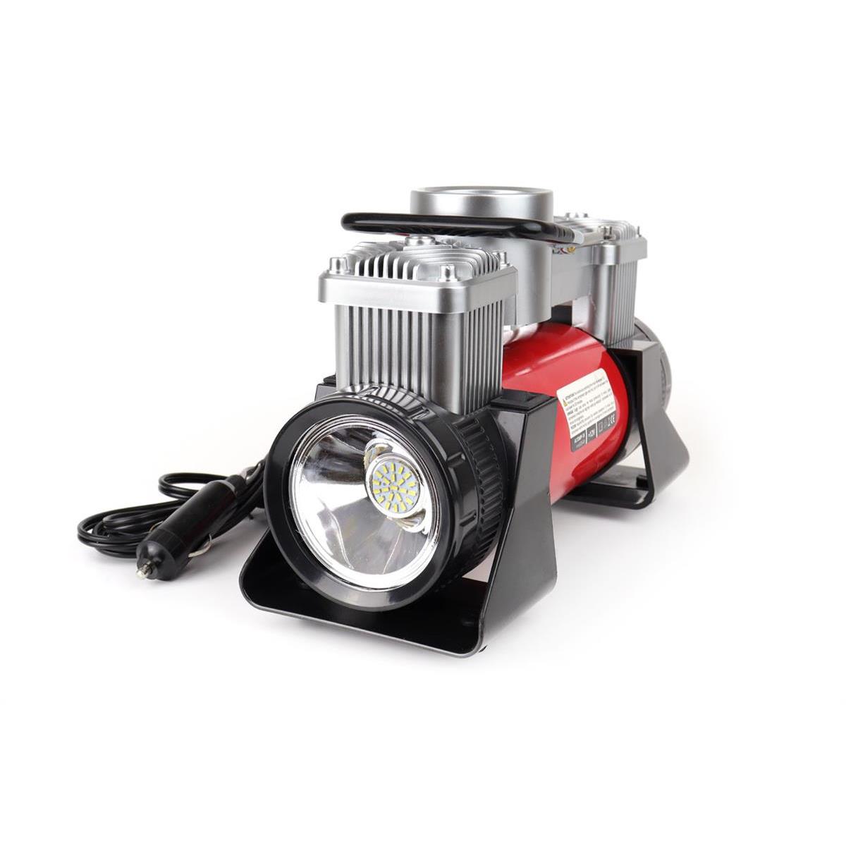 Kompresor Samochodowy Acomp-18 Metalowy 2 Cylindry