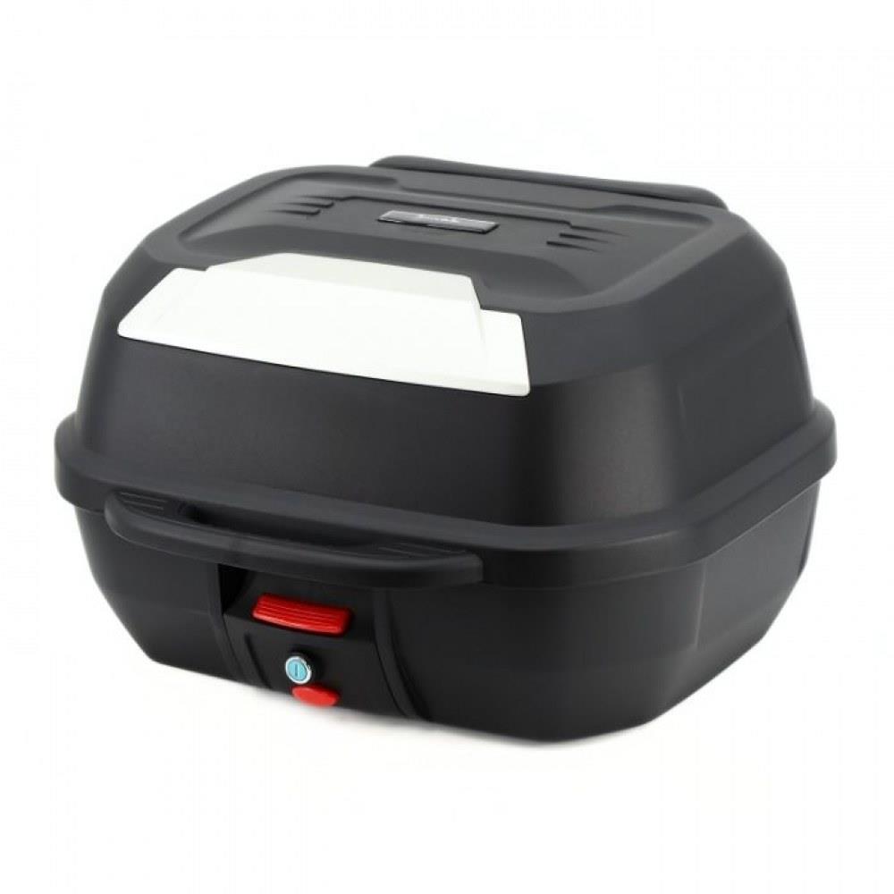 Kufer Junak 0858 Czarno/Srebrny 48L