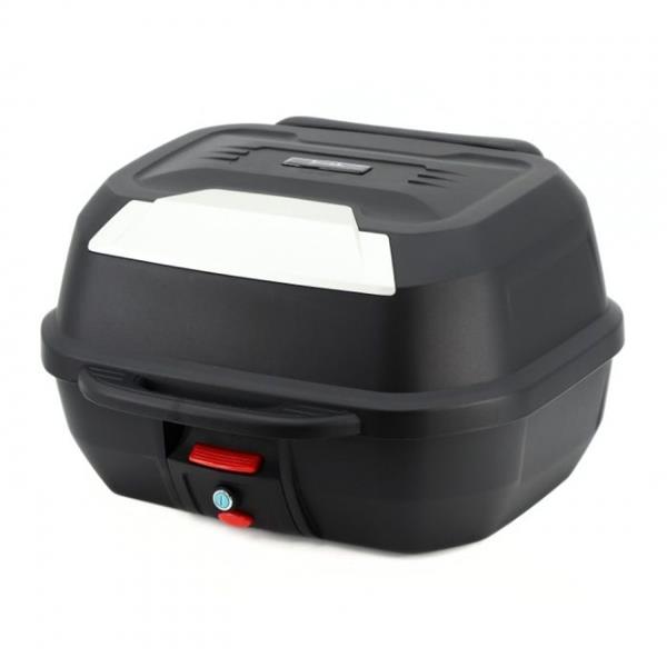 Kufer Junak 0858 Czarno/Srebrny 48L