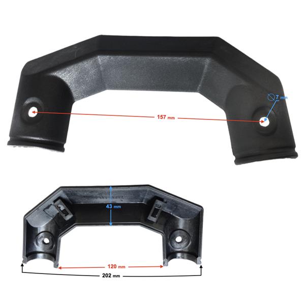 Osłona Zderzaka Prawa Hisun Tactic 550