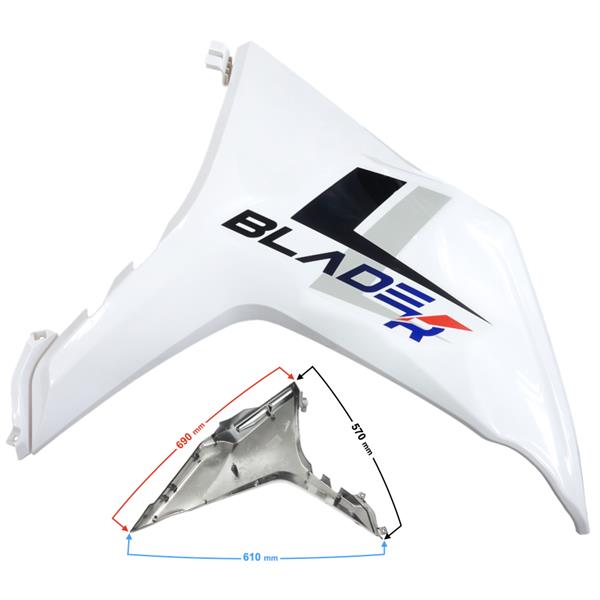 Obudowa Przednia Prawa Niebieska Blade R