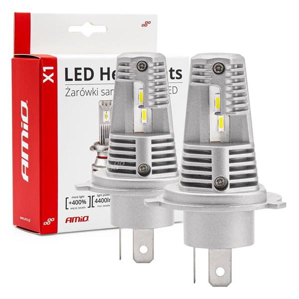 Żarówki Samochodowe Led X1 Series Amio H4 Amio-029