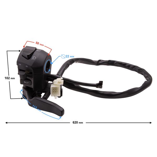 Przełączniki Zespolone Lewa Do Skutera B-Max