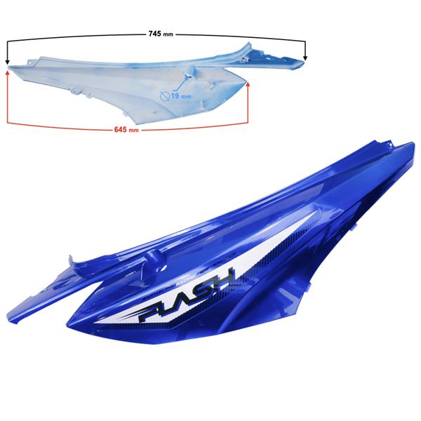 Obudowa Tylna Prawa Niebieska Flash