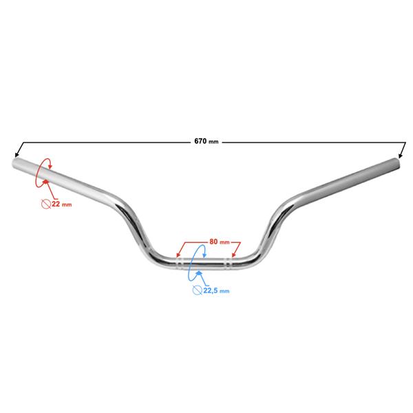 Kierownica Do Motoroweru Ranger Classic