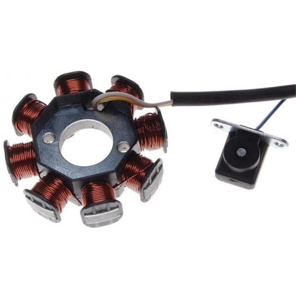 Stator Iskrownik 8 Cewek 3 Przewod Inca Sprint 4T