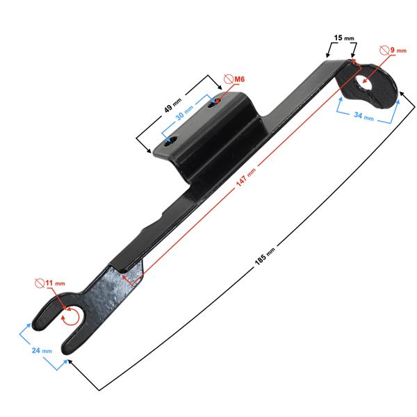 Wspornik Reflektora Prawy Cz.2 Do Volcano 50