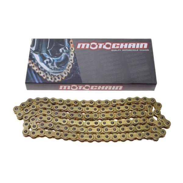 Łańcuch Napędowy 130 Ogniw 428H Motochain Złoty