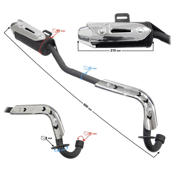Tłumik Atv Thor 125