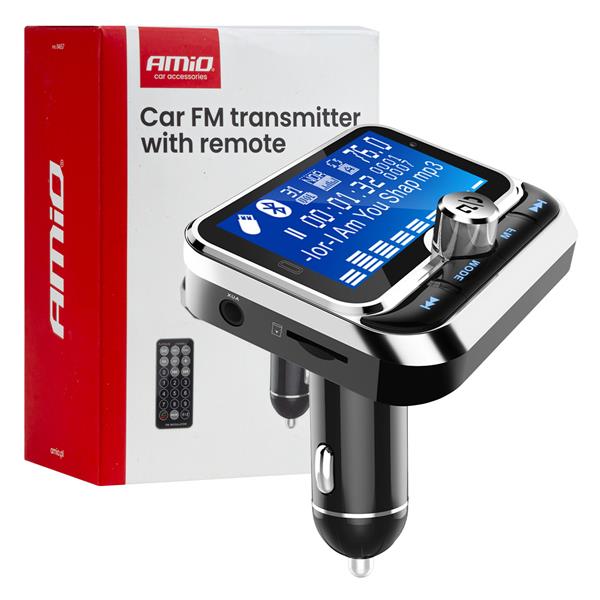 Transmiter Samochodowy FM Z Pilotem / Car FM Transmitter
