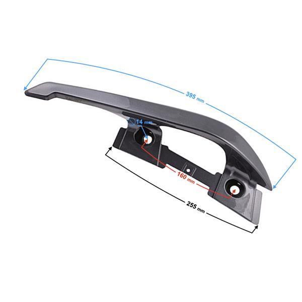 Wspornik - Uchwyt Pasażera Lewy Grafitowy Do Skute