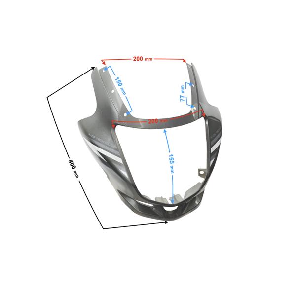 Obudowa Reflektora Grafitowa Do Motoroweru Sprint 