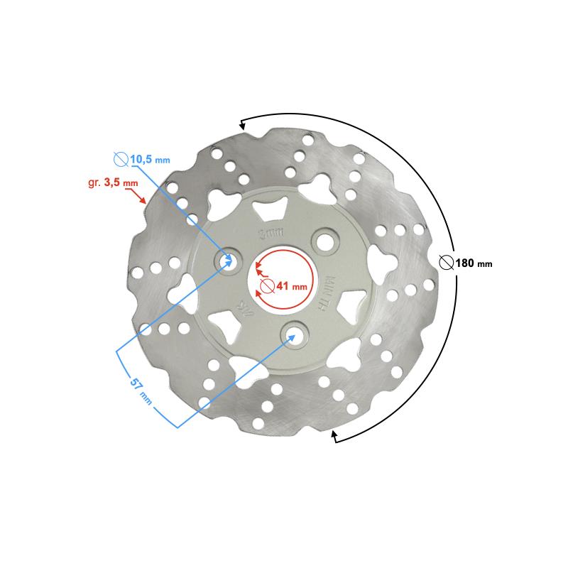 Tarcza Hamulcowa Przednia Scalpel
