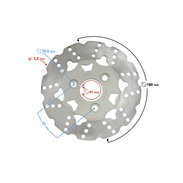 Tarcza Hamulcowa Przednia Scalpel