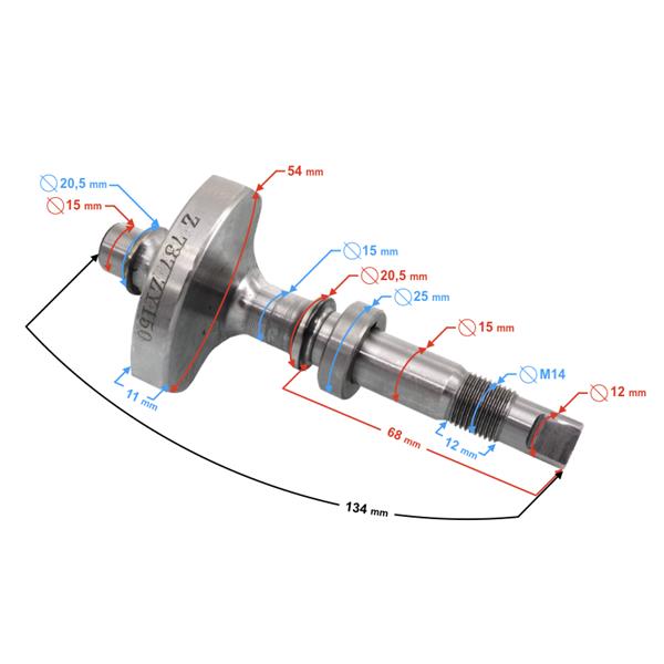 Wałek Wyrównoważający Do Motocykla Blade 125