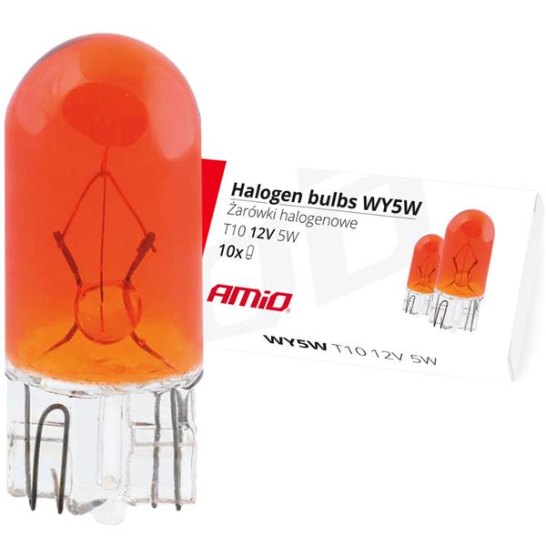 Żarówki halogenowe / Halogen bulbs T10 WY5W W2.1x9