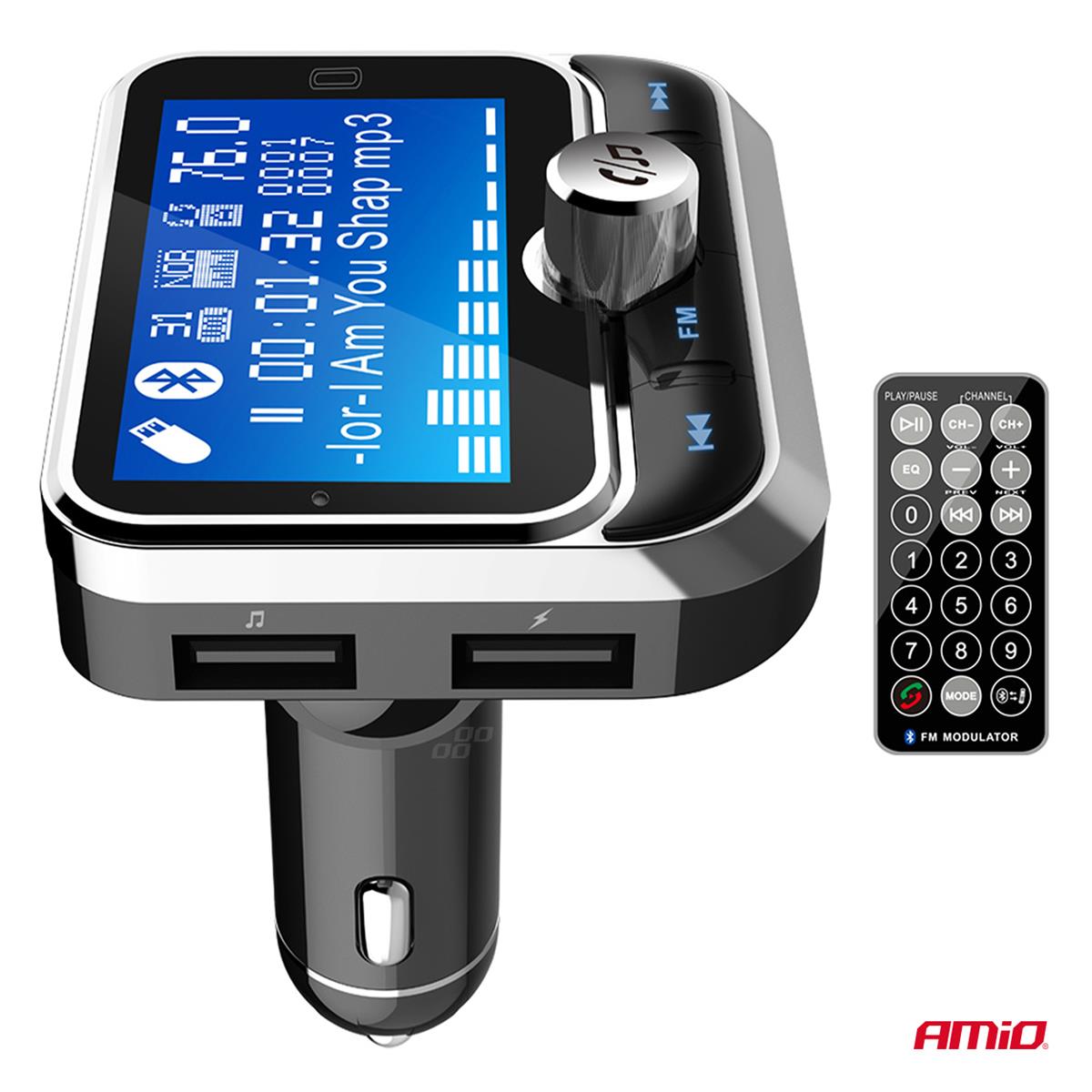 Transmiter Samochodowy FM Z Pilotem / Car FM Transmitter