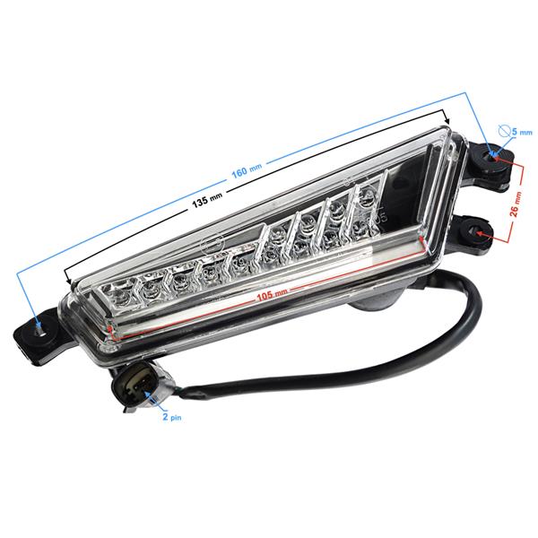 Przedni Kierunkowskaz Prawy Do Hisun Tactic 550