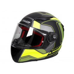 Kask integralny LS2 FF353 RAPID CARRERA B/HI VIS YELLOW