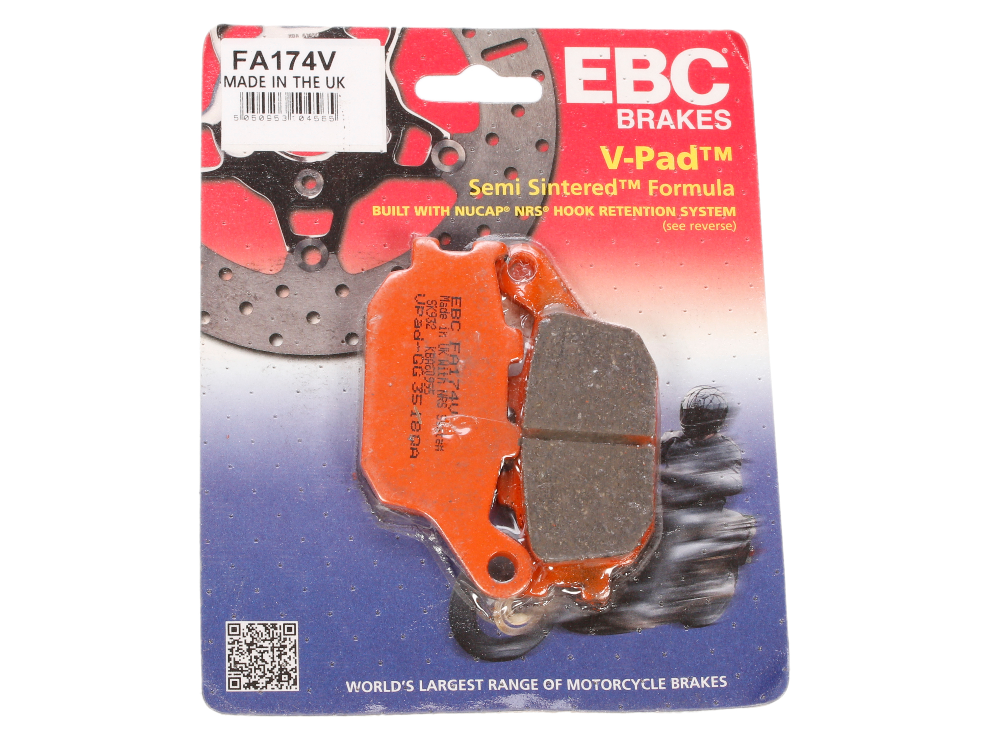 Klocki EBC FA174 V SUZUKI DL VStrom KAWASAKI Z750