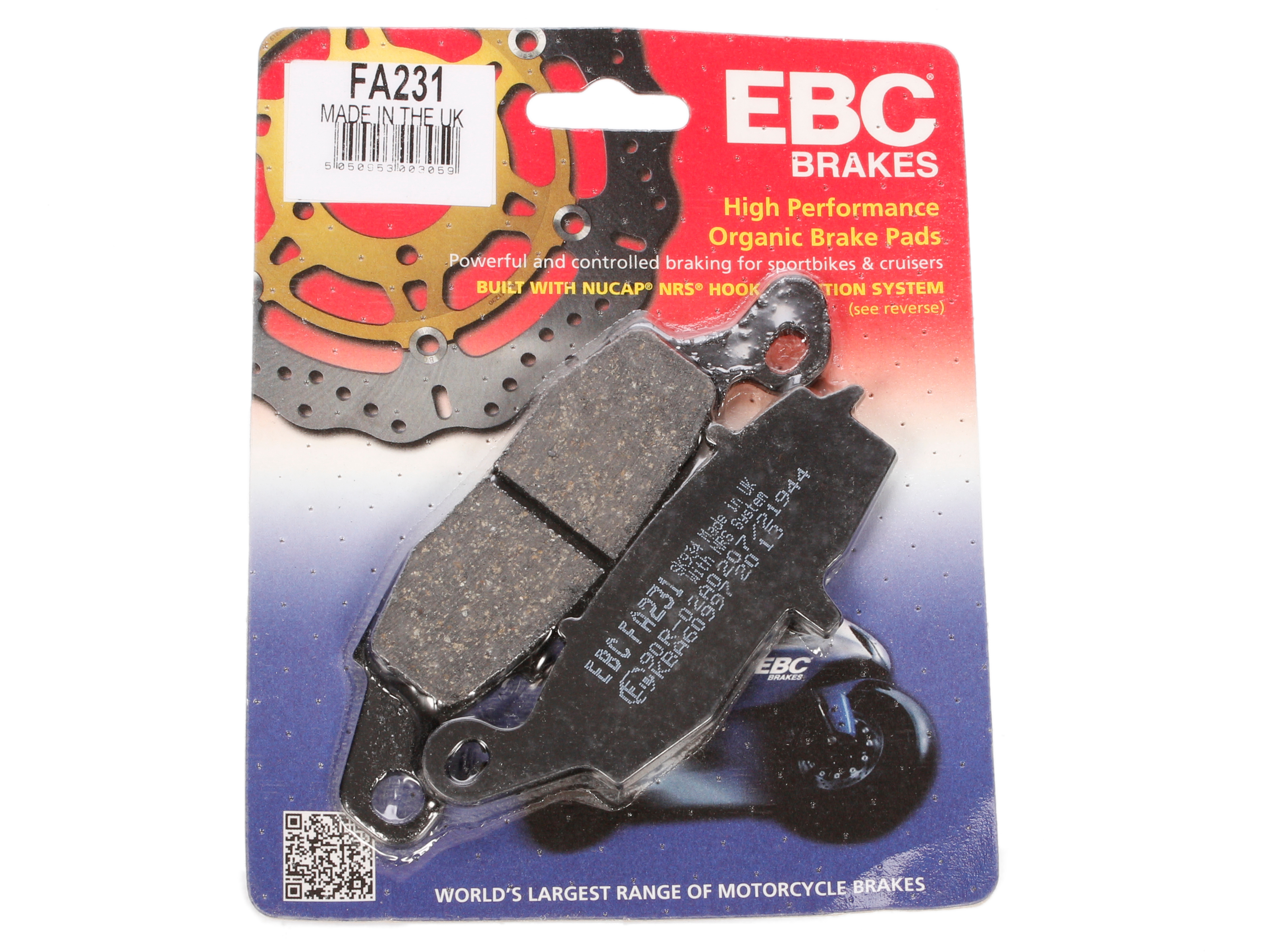 Тормозные колодки ebc fa231